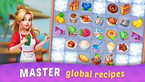 Android application Merge Resto - Match & Decor screenshort