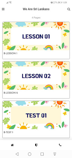 Grade 5 English (3,4,5ශ්‍රේණි) Screen 3