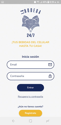 Android application la Bodega screenshort