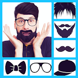 Man HairStyle & Mustach Editor icon