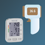 Cover Image of Télécharger Body Temperature fever diary  APK