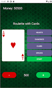 Roulette with Cards