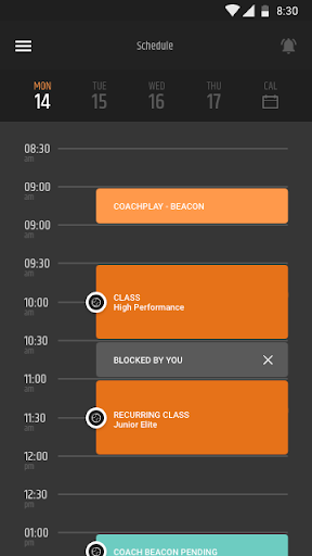 Bounx Coach Screen 2