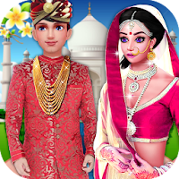 Индийская свадьба девушки одеваются игры: Bridal