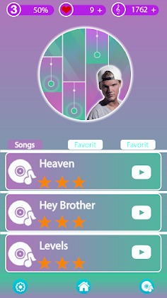 Avicii - Piano Tiles Game - Screenshot 1