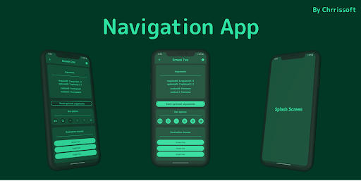Android application Navigation screenshort