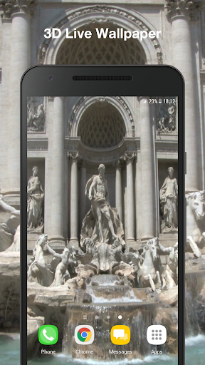 Android application Real Fountain Live Wallpaper screenshort