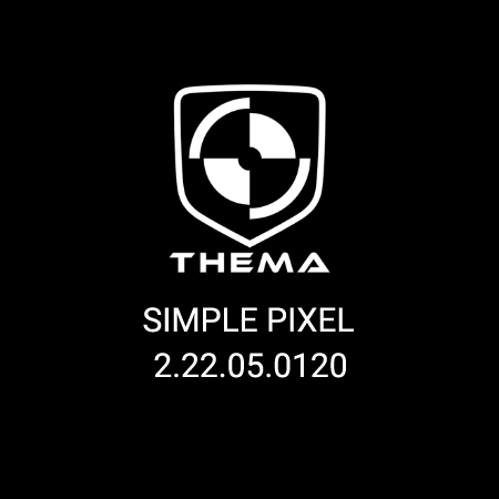 Simple Pixel Watch Face