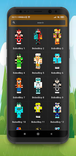 BoBoiBoy Skins for Minecraft Screen 2