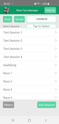 Race Tyre Manager Screen 3