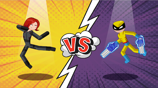 Stickman Fight Supreme Hero