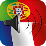 Portuguese to French Talking Phrasebook Translator icon