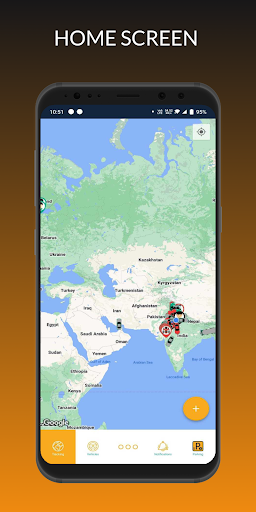 Android application QSTrack GPS screenshort