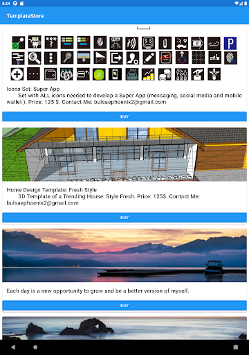 TemplateStore Screen 3