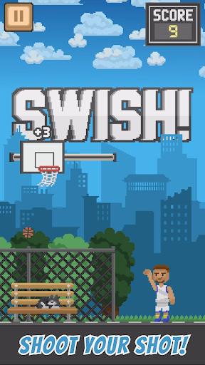Android application Swish City - Arcade Basketball screenshort