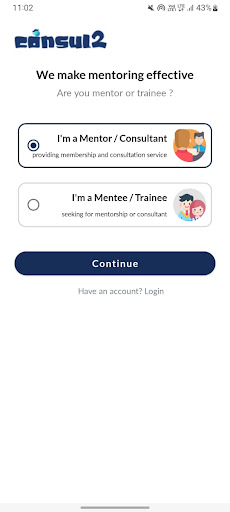 Android application Consult2 screenshort