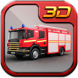 American Fire Fighter Truck 3D 2018 icon