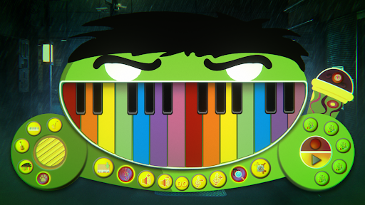 Android application Green Baby Piano Sound Music screenshort