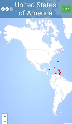 WORLD MAP: Geography Quiz, Atl - Screenshot 4