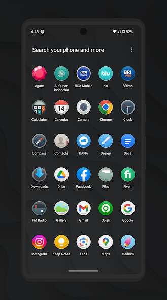 Agate Icon Pack 2.1.1 APK + Mod (Unlimited money) untuk android