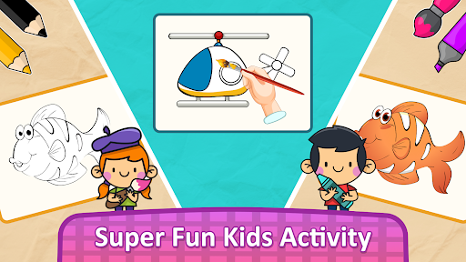 Android application Color Adventure: kids fun Game screenshort