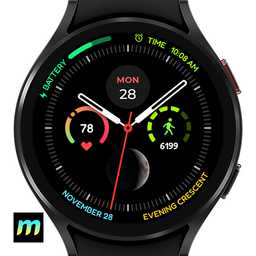 Moepaw Infograph Watch Face Tải xuống trên Windows