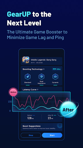 GearUP Game Booster: Lower Lag for PC / Mac / Windows 11 10 8 7 Free