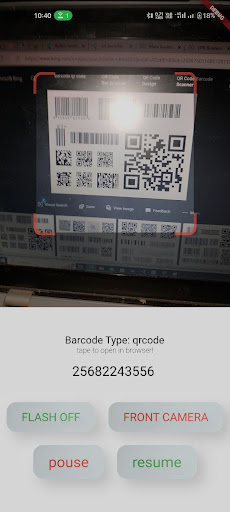 All QR & Barcode Scanner Screen 2