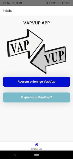 Android application VAPVUP screenshort