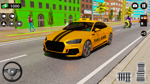 Crazy Taxi Sim Car Games