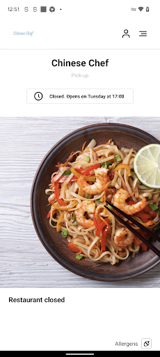 Android application Chinese Chef screenshort