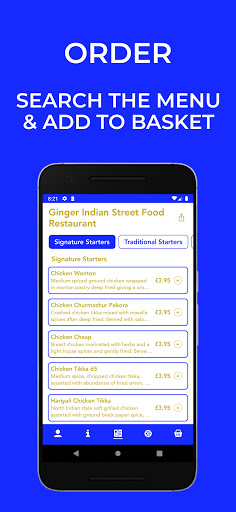 Ginger Indian Street Food Rest Screen 2
