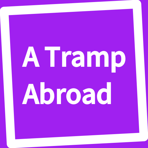Book, A Tramp Abroad logo