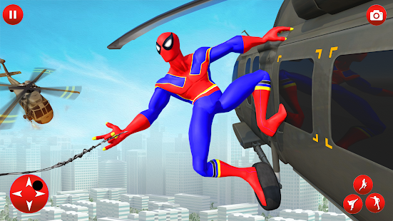Flying Superhero Spider Hero Varies with device screenshots 16