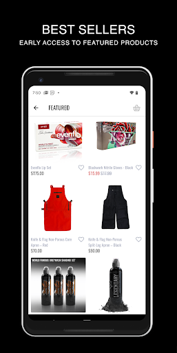 Screenshot of Ultimate Tattoo Supply