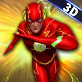 Flash Superhero Games - Super Light Crime City 3D icon