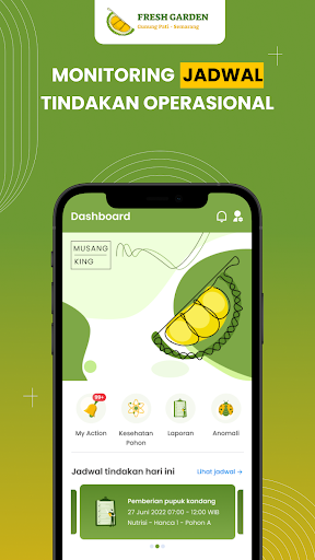 Android application Fresh Garden screenshort