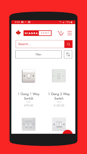 Android application Niagra Port screenshort