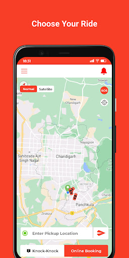 Happy Ride User Screen 2