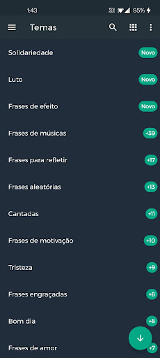 Puxa Assunto - Frases e status 3.4.2.10 screenshots 1