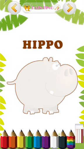 Android application Coloring Game screenshort