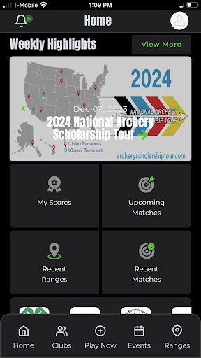 Archery Passport Screen 2