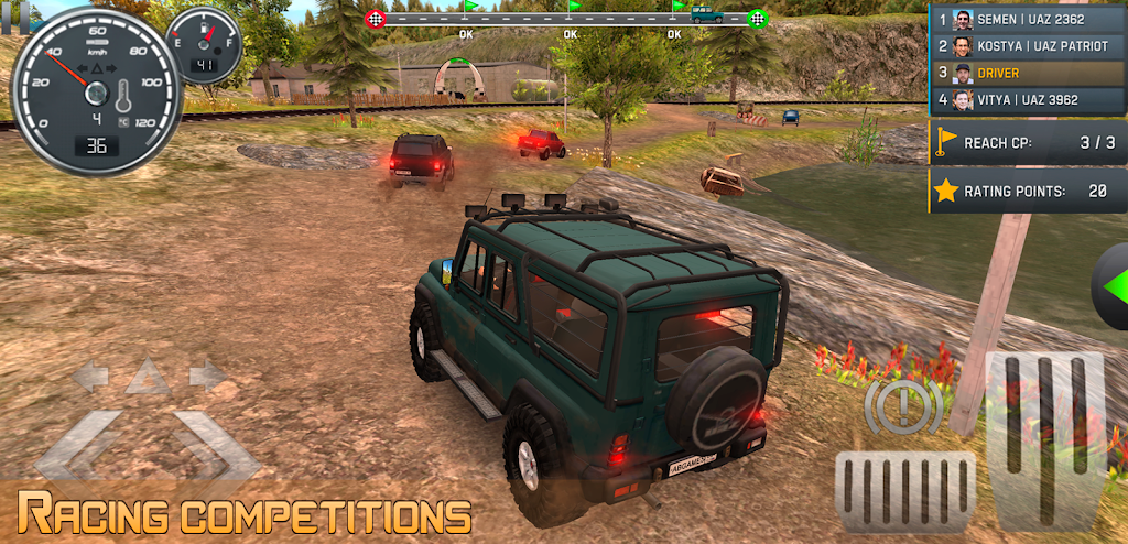 [Game Android] Russian Car Driver UAZ Hunter