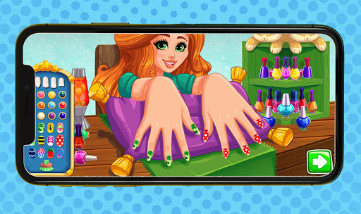 العاب اظافر للبنات ومكياج وتلبيس بدون نت