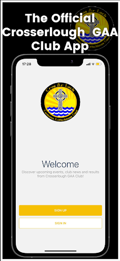 Android application Crosserlough GAA screenshort