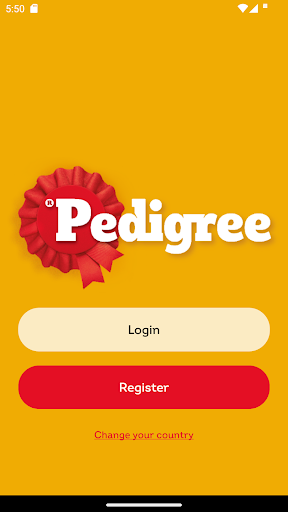 Android application PEDIGREE® screenshort