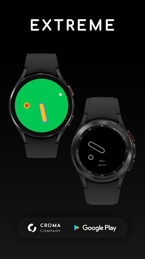 Extreme watch face for Wear OS screenshot 1