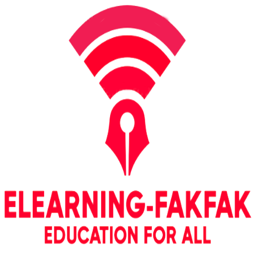 FAKFAK ELEARNING logo