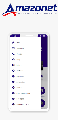 Android application Clube Amazonet screenshort
