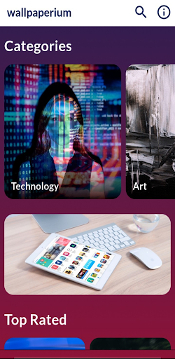 Android application 1 screenshort